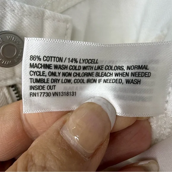 Wild Fable Women’s Size 0 White Wide Leg Cargo Jeans - Picture 7 of 16